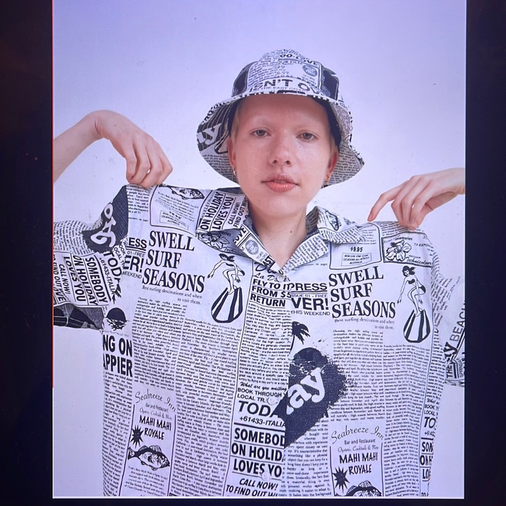 Holiday by Emma Mulholland Good News Print Shirt